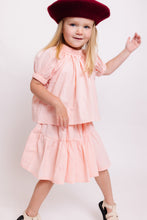 PINK SHIRT AND SKIRT SET