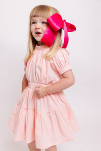 PINK SHIRT AND SKIRT SET