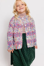 RAINBOW FLECK CARDIGAN SWEATER