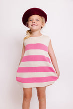 STRIPED KNIT DRESS