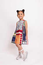 MIXED PRINT DRESS