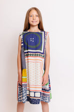 MIXED PRINT DRESS
