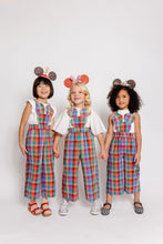 RAINBOW CHECK MOUSE OVERALLS
