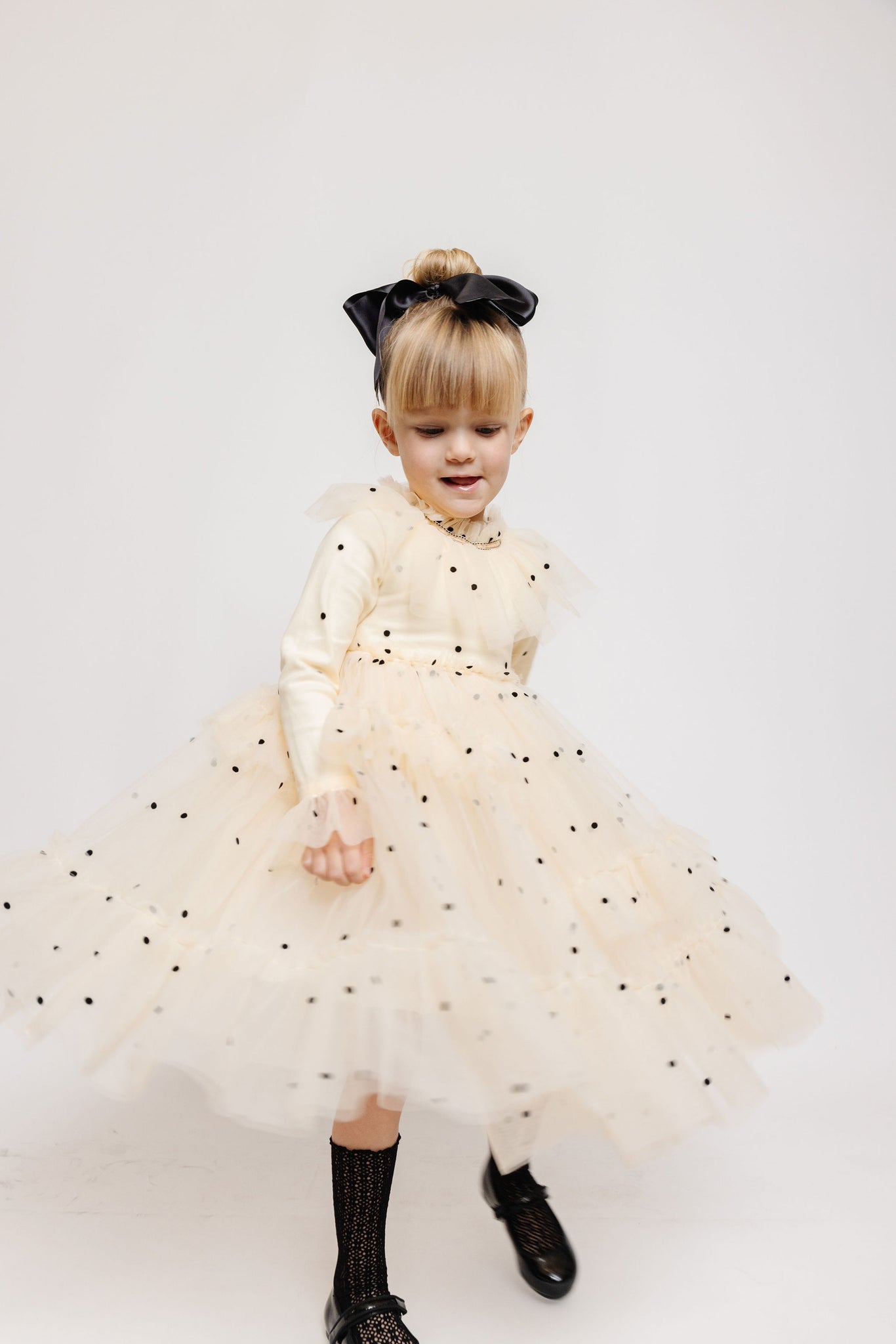 polka dot tulle dress TULLE POLKA DOT DRESS – PEPPER KIDS
