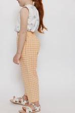 PINK AND YELLOW GINGHAM PANTS