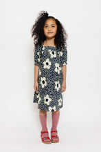 FLORAL AND DOT DRESS