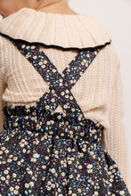 FLORAL SUSPENDER SHORTS