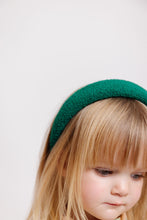 GREEN BOUCLE HEADBAND